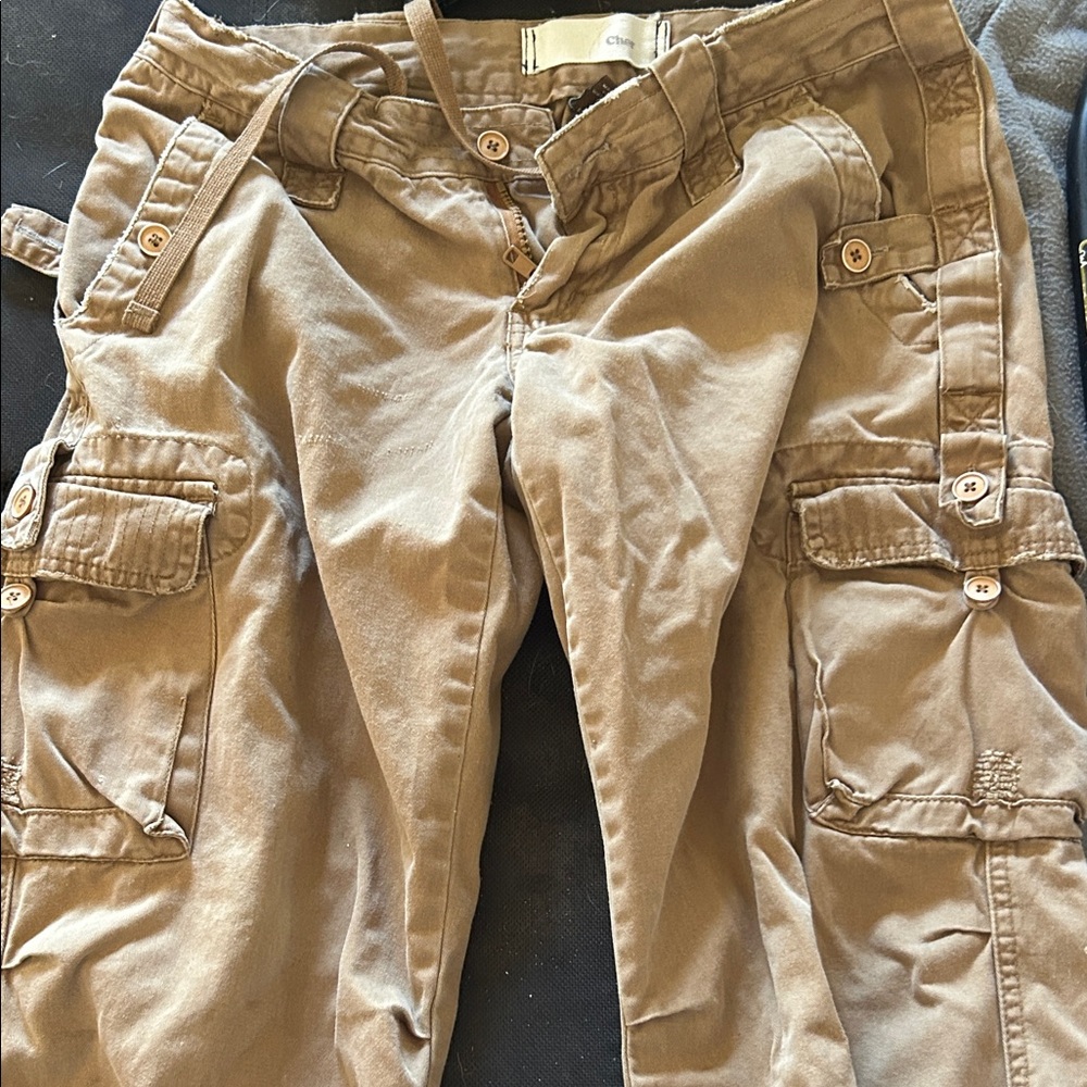 Tan cargo pants